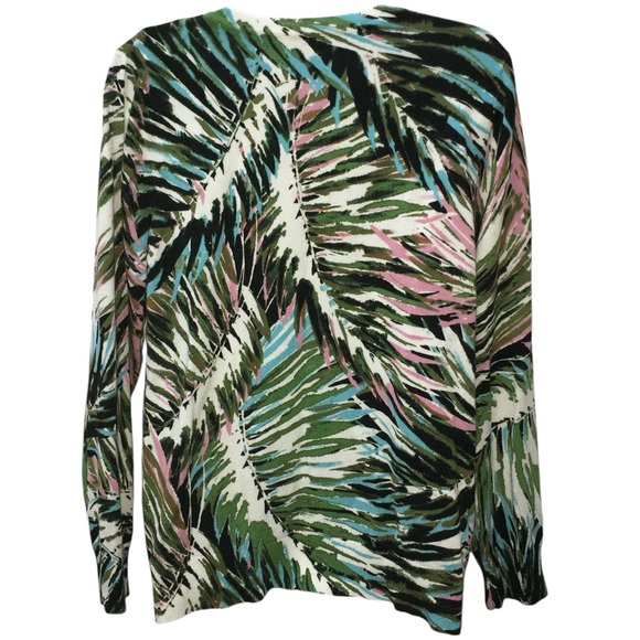 Avenue Multicolored Button Down Cardigan - Women’s 14/16 - Picture 3 of 14